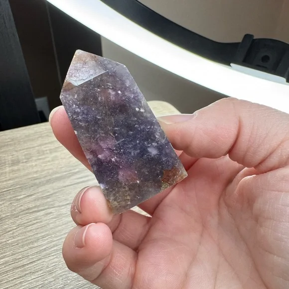 Unicorn Stone Purple Crystal Tower - Picture 1 of 1